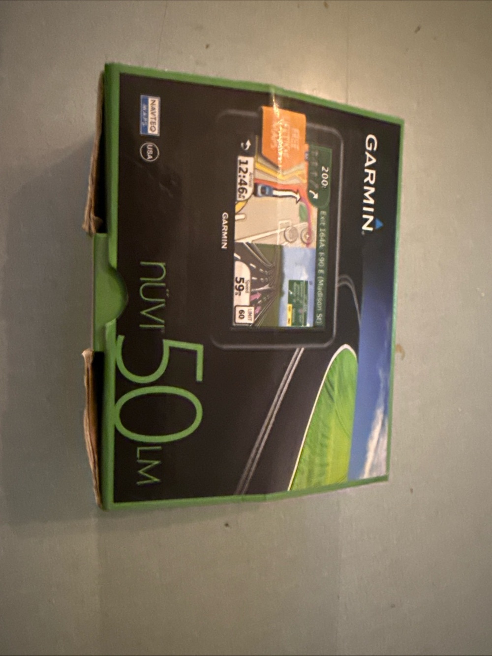 Garmin nüvi 50LM Black with Green Accents